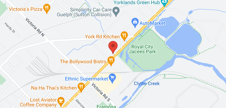 map of 604 YORK RD